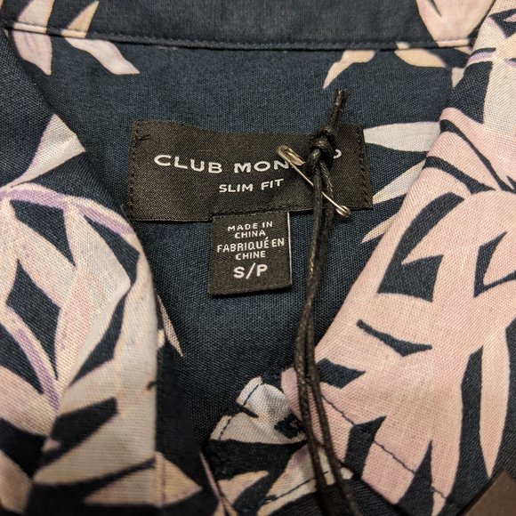 Club Monaco Short Sleeve Shirt - Picture 4 of 4